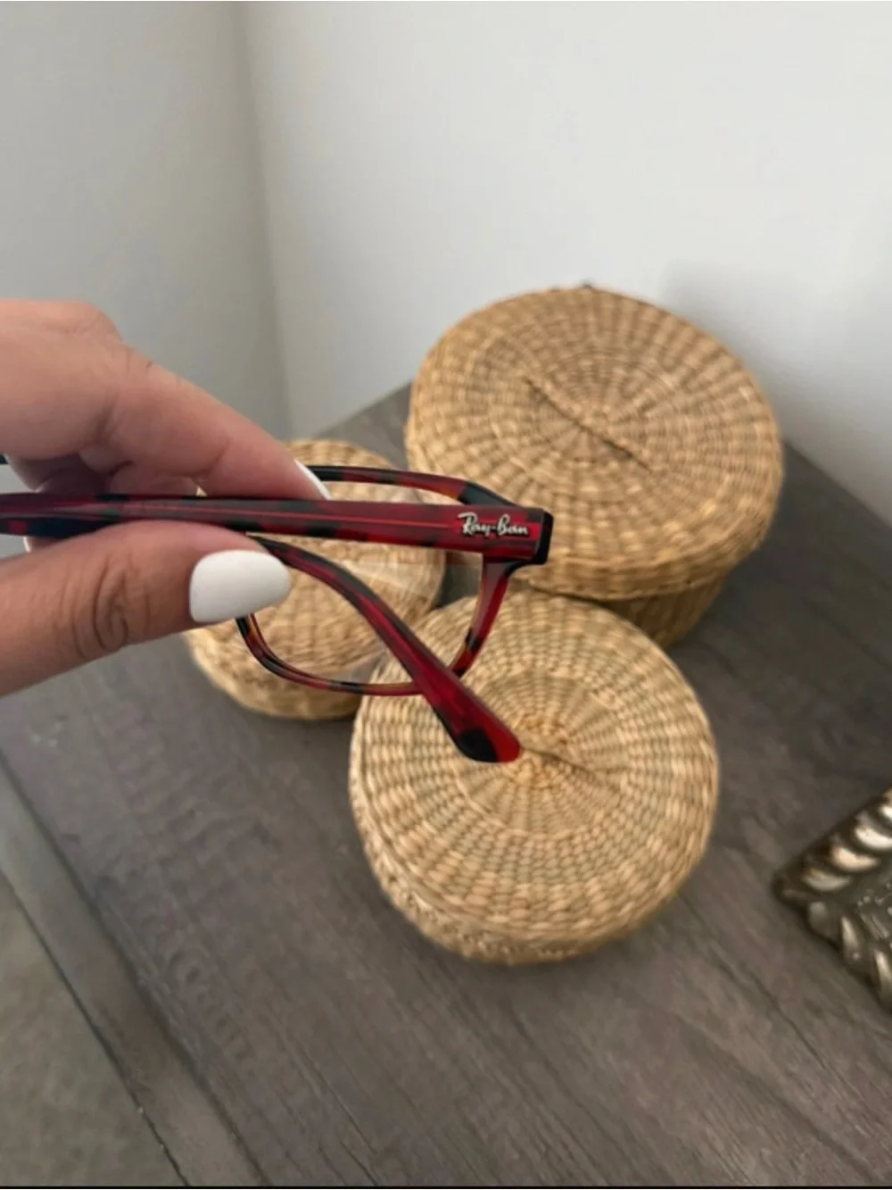 New Ray-Ban Eyeglasses RED TORTOISE